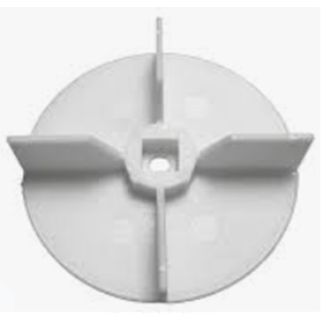 Impeller with nut
