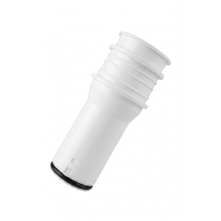 Upper discharge pipe white