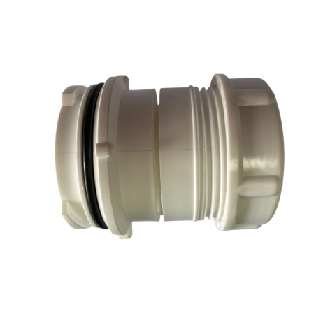 White inlet connector