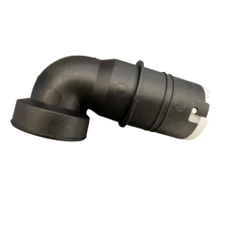 Black Plastic Elbow with...