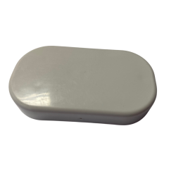 Grey air vent cover