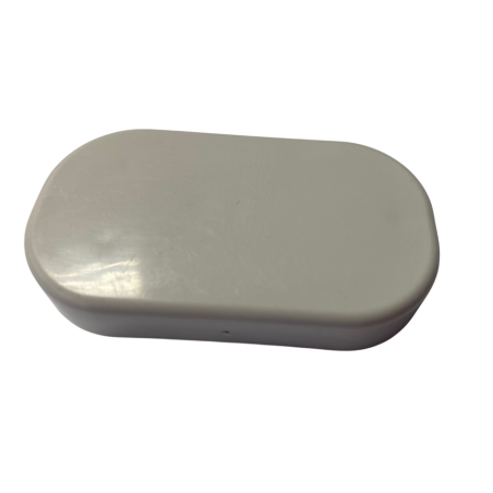 Grey air vent cover