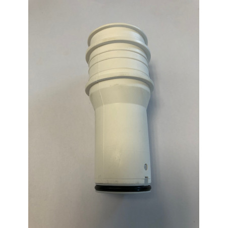 Upper discharge pipe white